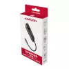Axagon HMC-6GL USB 3.2 Gen 1 hub, 3x USB-A, HDMI 4K/30Hz, RJ-45, PD 100W, 20 cm USB-C-kabel