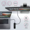 Axagon HMC-6GL USB 3.2 Gen 1 hub, 3x USB-A, HDMI 4K/30Hz, RJ-45, PD 100W, 20 cm USB-C-kabel