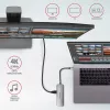 Axagon HMC-5 USB 3.2 Gen 1 hub, 2x USB-A, HDMI, SD/microSD, PD 100W, 20 cm USB-C-kabel