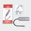 Axagon HMC-5 USB 3.2 Gen 1 hub, 2x USB-A, HDMI, SD/microSD, PD 100W, 20 cm USB-C-kabel