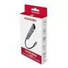 Axagon HMC-5 USB 3.2 Gen 1 hub, 2x USB-A, HDMI, SD/microSD, PD 100W, 20 cm USB-C-kabel