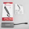 Axagon HMC-5G2 SPEEDSTER 5-in-1 USB-C-hub, 2x USB-A, 2x USB-C, HDMI, PD 60 W