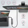 Axagon HMC-5G2 SPEEDSTER 5-in-1 USB-C-hub, 2x USB-A, 2x USB-C, HDMI, PD 60 W