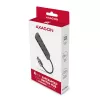 Axagon HUE-MSA Superspeed USB-A switch-hub 4x USB 3.0 actief - 20cm zwart USB 3.2 Gen 1 (3.1 Gen 1) Type-A 5000 Mbit/s grijs