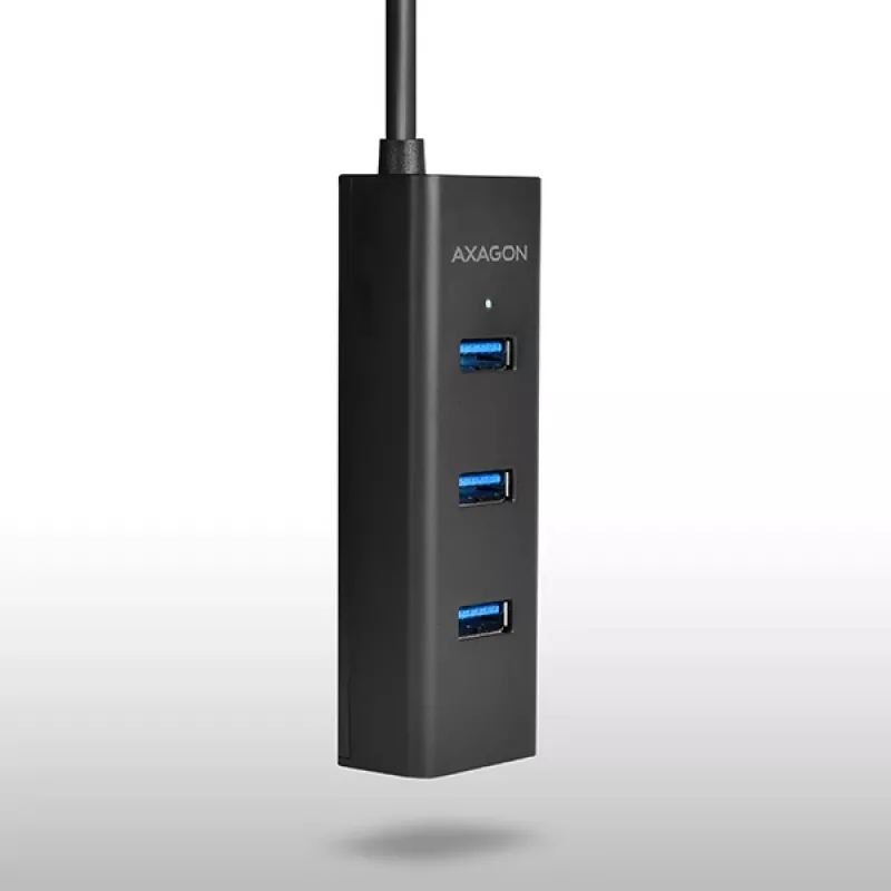 Axagon HUE-S2B 4x USB 3.0 CHARGING-hub, stroomvoorziening via micro-USB