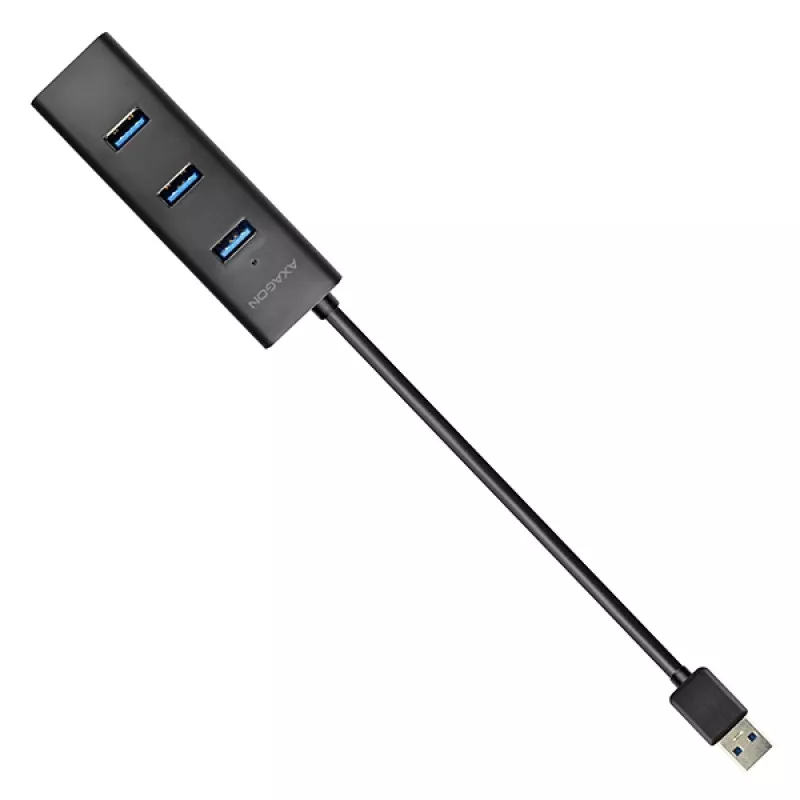 Axagon HUE-S2B 4x USB 3.0 CHARGING-hub, stroomvoorziening via micro-USB