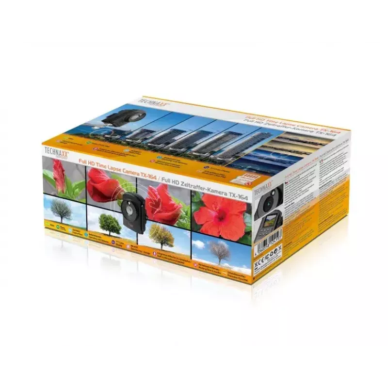 Compactcamera Technaxx TX-164 2 MP CMOS 1920 x 1080 pixel zwart