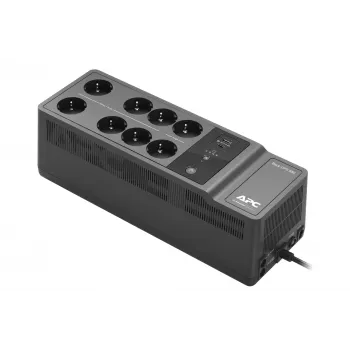 APC Back-UPS BE850G2-GR - noodstroomvoorziening 8 stopcontacten, 850VA, 2 USB-opladers, 1 USB-data-aansluiting