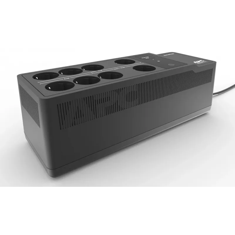 APC Back-UPS BE850G2-GR - noodstroomvoorziening 8 stopcontacten, 850VA, 2 USB-opladers, 1 USB-data-aansluiting