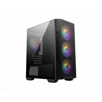 MSI MAG Forge M100R midi-tower zwart, transparant