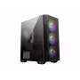 MSI MAG Forge M100R midi-tower zwart, transparant