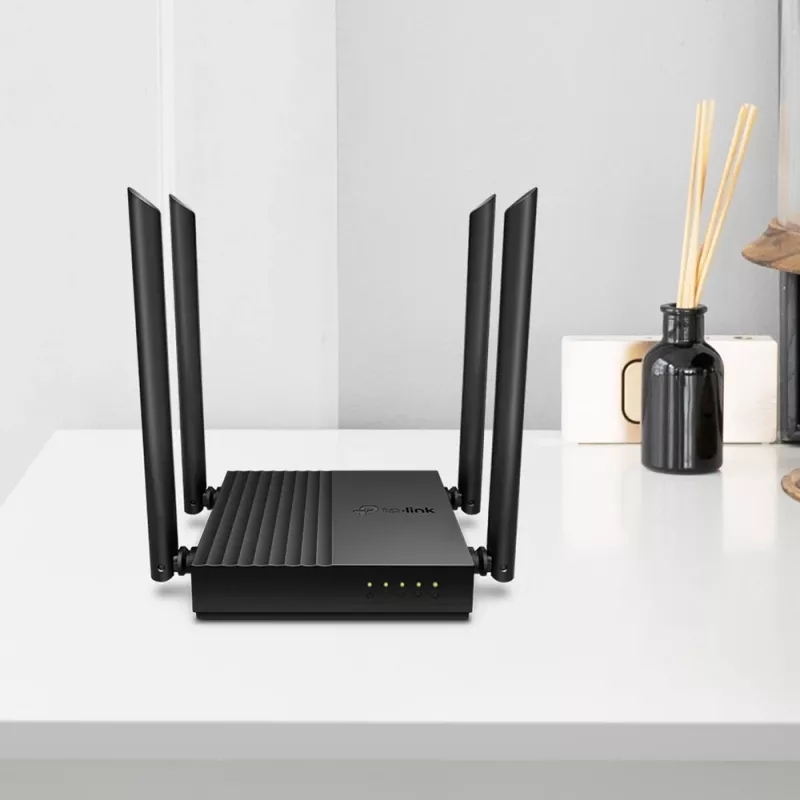 TP-Link ARCHER A64 draadloze router Gigabit Ethernet dualband (2,4 GHz / 5 GHz) zwart