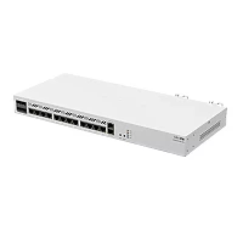 Bedrade router MikroTik CCR2116-12G-4S+ — 13x Gigabit RJ-45, 4x SFP+, 2000 MHz, DDR4, wit