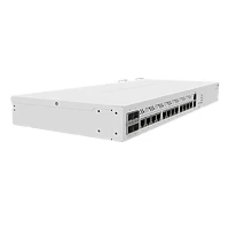 Bedrade router MikroTik CCR2116-12G-4S+ — 13x Gigabit RJ-45, 4x SFP+, 2000 MHz, DDR4, wit