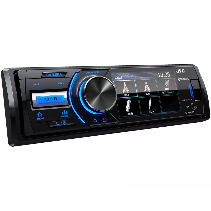 JVC KD-X560BT zwart 180 W Bluetooth
