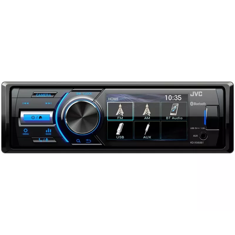 JVC KD-X560BT zwart 180 W Bluetooth