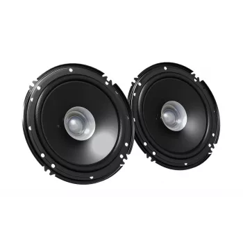 Autoluidspreker JVC CS-J610X 2-weg rond 16 cm (6 inch) 30W RMS 300W piek 4Ω, inbouwdiepte 4,3 cm, zwart, set van 2
