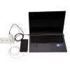 IBOX mobiele oplader ILUC65W, 65W, 2x USB-C + 1x USB-A, wit, 1,5 m kabel
