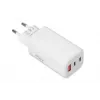 IBOX mobiele oplader ILUC65W, 65W, 2x USB-C + 1x USB-A, wit, 1,5 m kabel