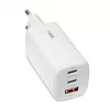 IBOX mobiele oplader ILUC65W, 65W, 2x USB-C + 1x USB-A, wit, 1,5 m kabel