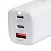 IBOX mobiele oplader ILUC65W, 65W, 2x USB-C + 1x USB-A, wit, 1,5 m kabel