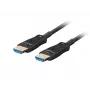 LANBERG HDMI-kabel - M/m v2.1 Optical AOC - 20m zwart