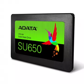 2,5-inch SATA-III-SSD ADATA SU650 1 TB – 520 MB/s lezen, 450 MB/s schrijven, 3D-NAND, 2,5 inch
