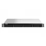 QNAP TS-464U NAS rack (1U) Intel® Celeron® N5095 8 GB DDR4 0 TB QNAP Turbo System aluminium, zwart