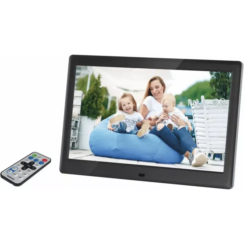 Digitale fotolijst SENCOR SDF 1082 BK, 10-inch 1280×800 display