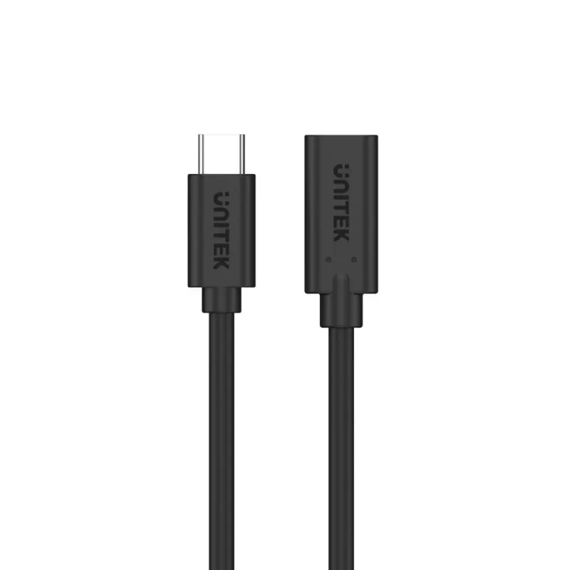 UNITEK USB-C-kabel – USB 3.2 Gen 2 (3.1 Gen 2) – 0,5 m zwart
