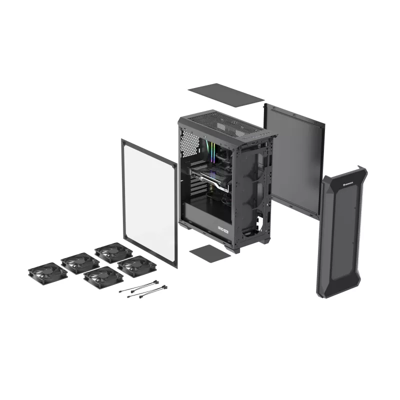 GENESIS Irid 505F Midi Tower zwart