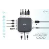 i-tec USB-C HDMI Dual DP dockingstation met Power Delivery 100 W + universele oplader 100 W