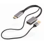 GEMBIRD Actieve 4K HDMI-stekker naar DisplayPort-bus adapter, zwart