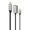 GEMBIRD Actieve 4K HDMI-stekker naar DisplayPort-bus adapter, zwart
