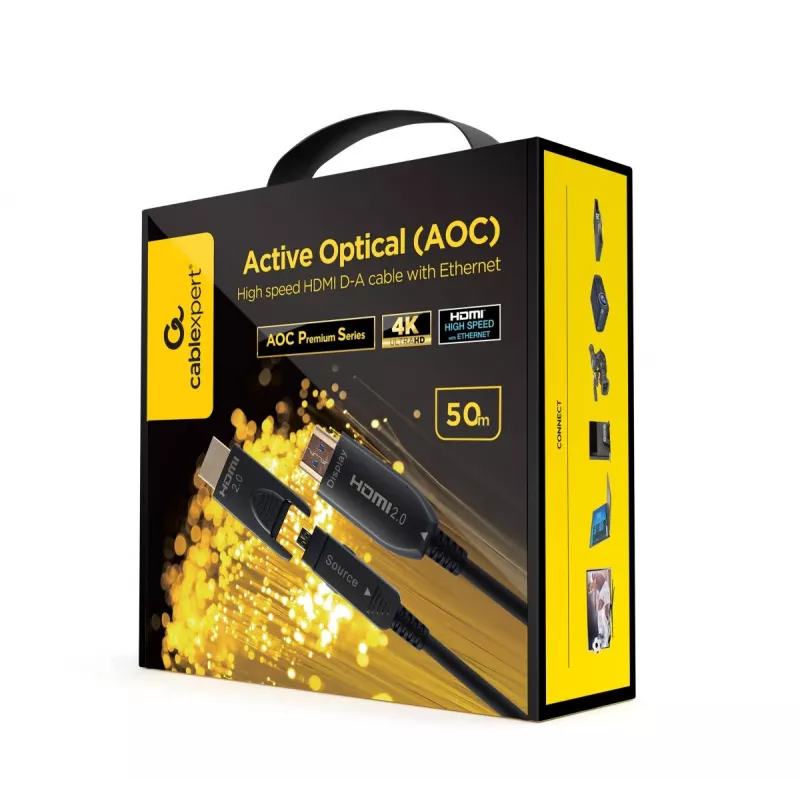 GEMBIRD AOC High speed HDMI D-A kabel met Ethernet 