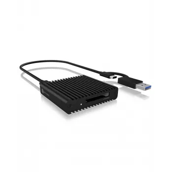 ICY BOX IB-CR404-C31 kaartlezer zwart