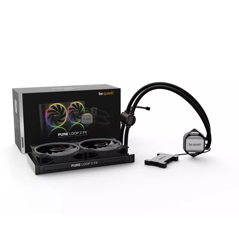 be quiet! Pure Loop 2 FX 280mm processor all-in-one vloeistofkoeler 14 cm zwart 1 stuk