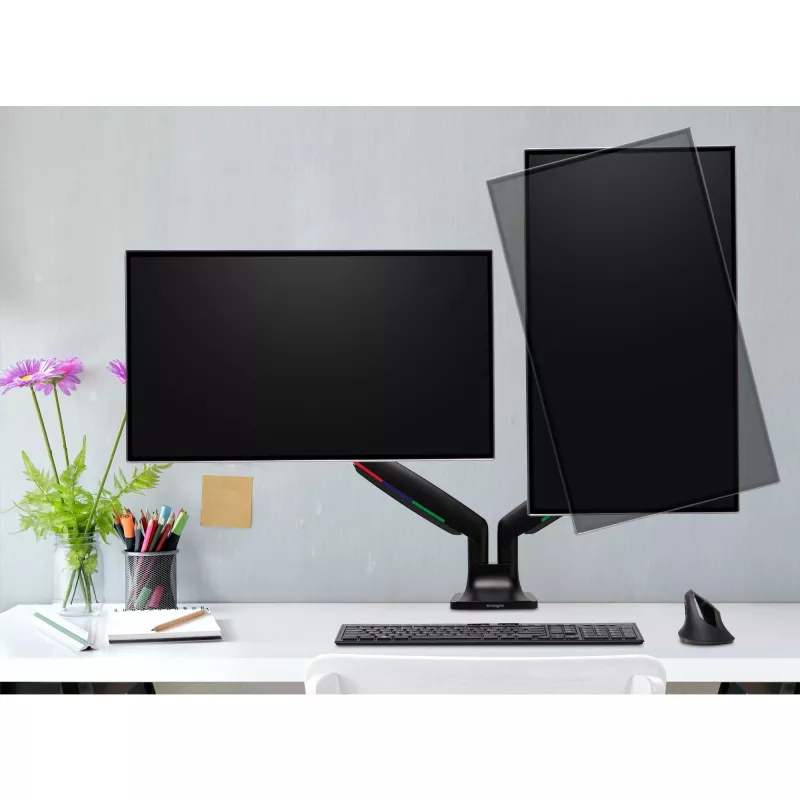 Dual-monitorarm Kensington SmartFit One-Touch K59601WW