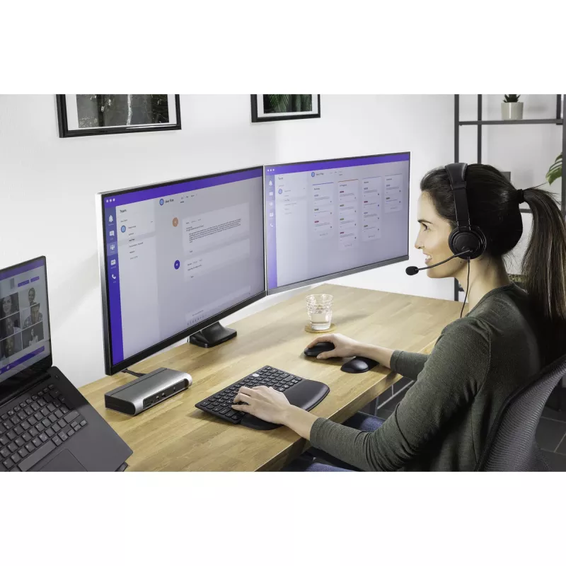 Dual-monitorarm Kensington SmartFit One-Touch K59601WW