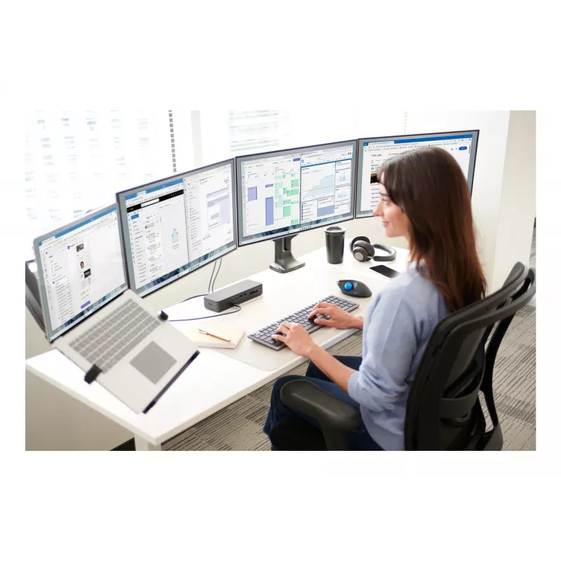 Dual-monitorarm Kensington SmartFit One-Touch K59601WW