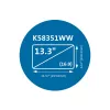 Kensington MagPro magnetische kijkbeschermingsfilter voor laptops 13,3 inch (16:9)