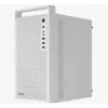 PC-behuizing AEROCOOL PGS CS-109-G-WT-v1 mini tower SPCC wit — microATX, tot 26 cm GPU, FRGB, mesh-front