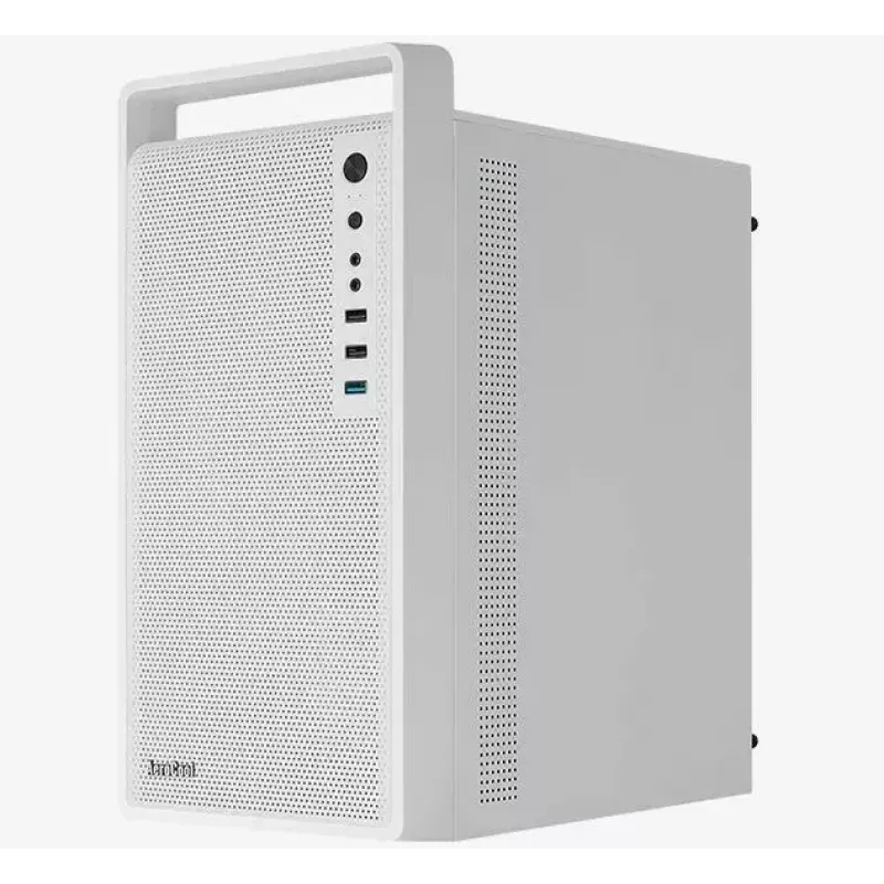 PC-behuizing AEROCOOL PGS CS-109-G-WT-v1 mini tower SPCC wit — microATX, tot 26 cm GPU, FRGB, mesh-front
