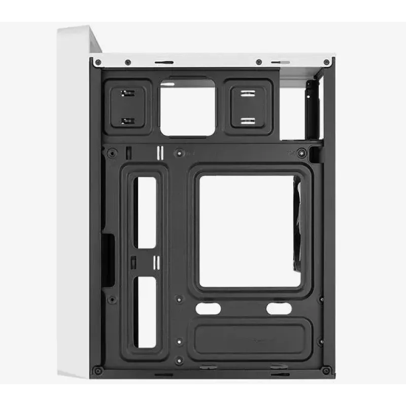 PC-behuizing AEROCOOL PGS CS-109-G-WT-v1 mini tower SPCC wit — microATX, tot 26 cm GPU, FRGB, mesh-front