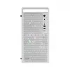 PC-behuizing AEROCOOL PGS CS-109-G-WT-v1 mini tower SPCC wit — microATX, tot 26 cm GPU, FRGB, mesh-front