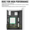PC-behuizing AEROCOOL PGS CS-109-G-WT-v1 mini tower SPCC wit — microATX, tot 26 cm GPU, FRGB, mesh-front