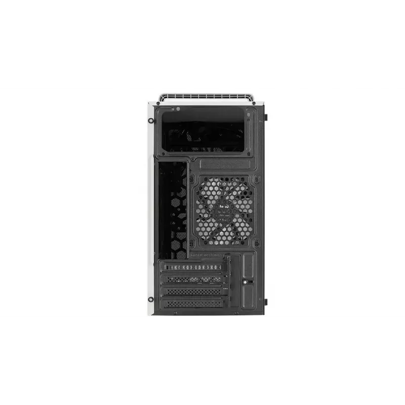 PC-behuizing AEROCOOL PGS CS-109-G-WT-v1 mini tower SPCC wit — microATX, tot 26 cm GPU, FRGB, mesh-front