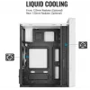 PC-behuizing AEROCOOL PGS CS-109-G-WT-v1 mini tower SPCC wit — microATX, tot 26 cm GPU, FRGB, mesh-front
