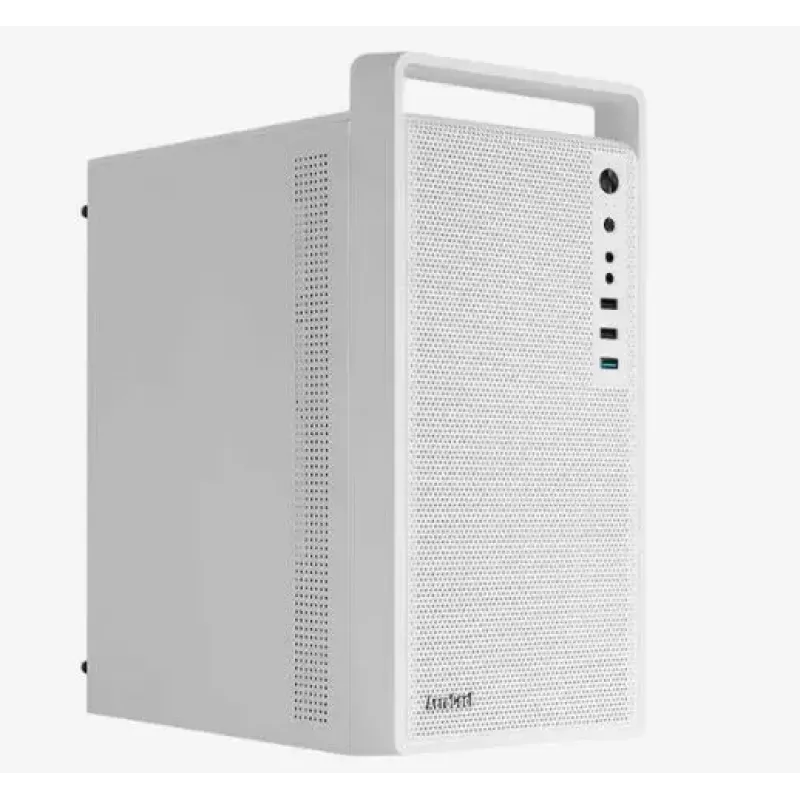 PC-behuizing AEROCOOL PGS CS-109-G-WT-v1 mini tower SPCC wit — microATX, tot 26 cm GPU, FRGB, mesh-front