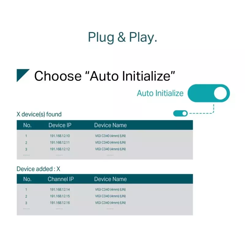 TP-Link VIGI 8-kanaals PoE+ netwerk-videorecorder